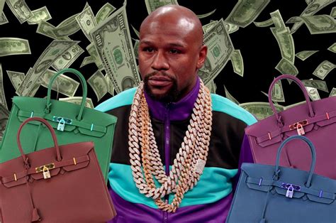 Floyd Mayweather drops K on Birkin bags in under 